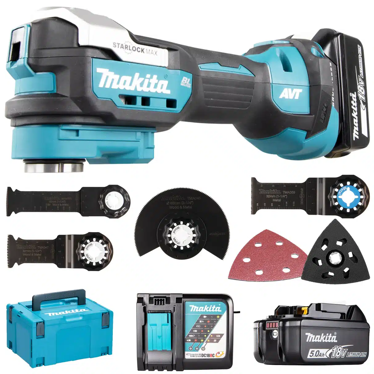 outil multifonction makita sans fil 18v